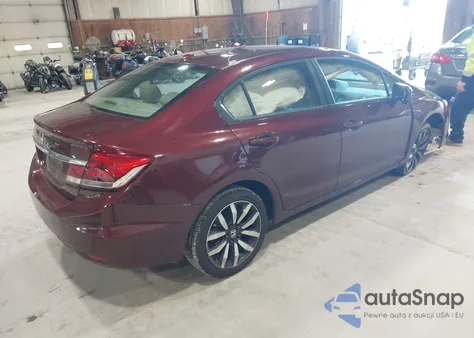 2015 Honda Civic Ex-L from USA, damaged, VIN 19XFB2F94FE270788
